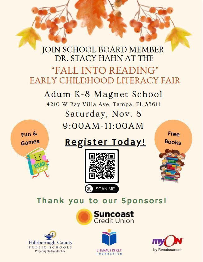 Fall into Reading Early Childhood Literacy Fair