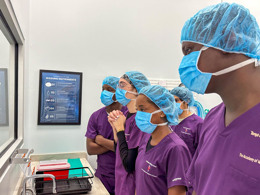 The TBT Vet Assisting Program conducts first on-campus surgery