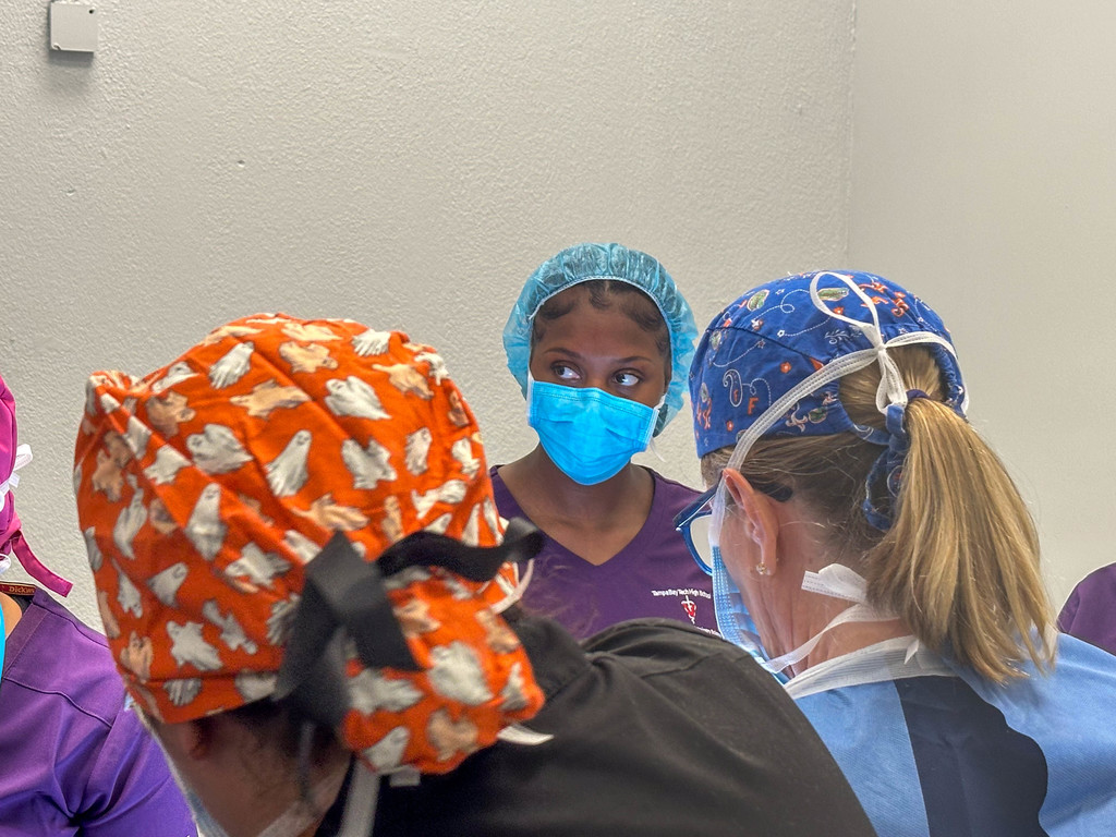 The TBT Vet Assisting Program conducts first on-campus surgery