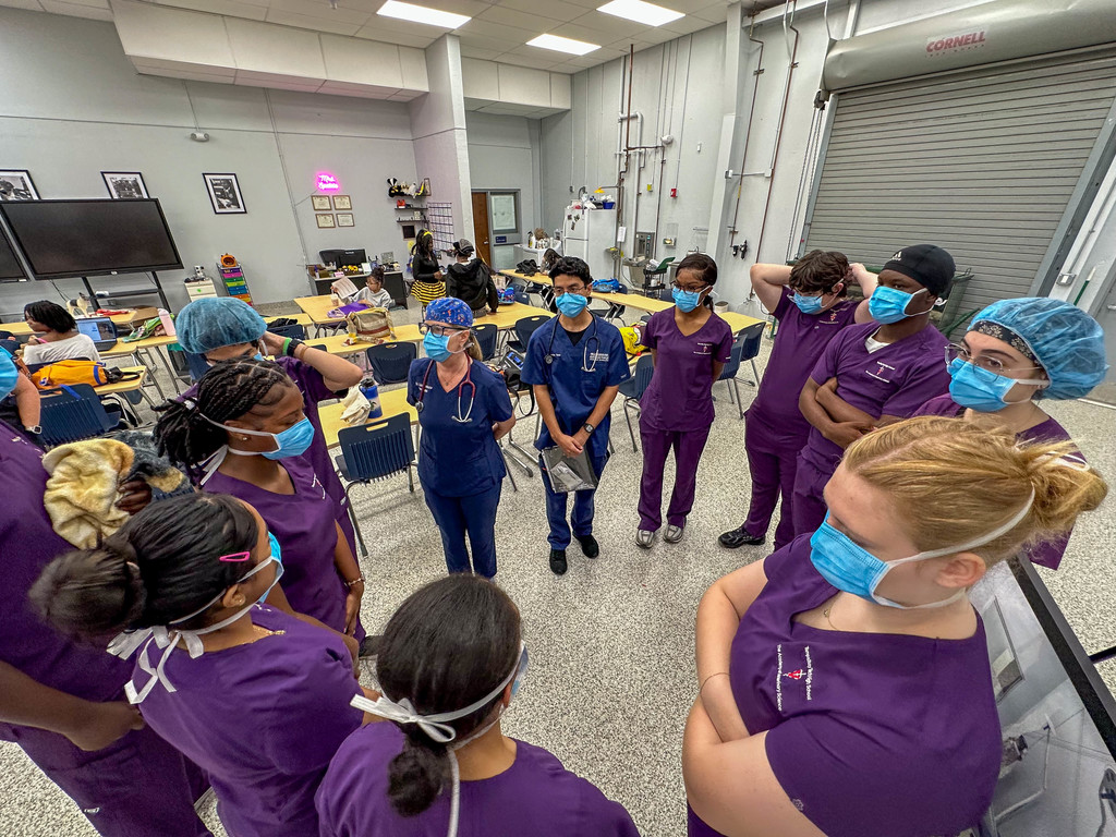 The TBT Vet Assisting Program conducts first on-campus surgery