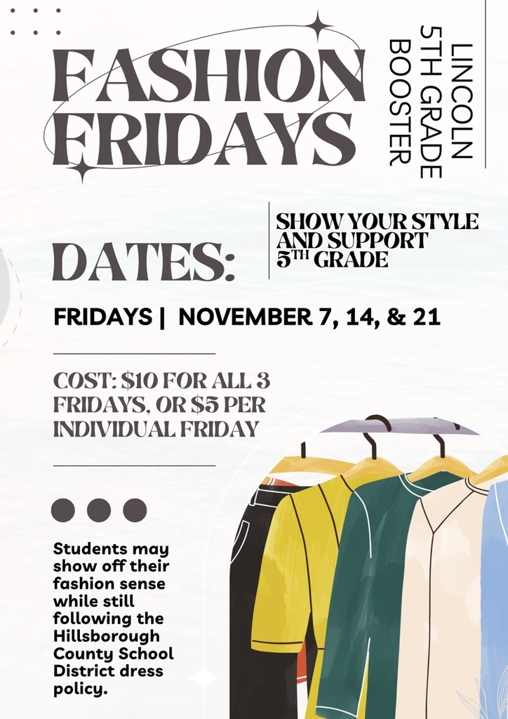 See the dates for no uniform days!