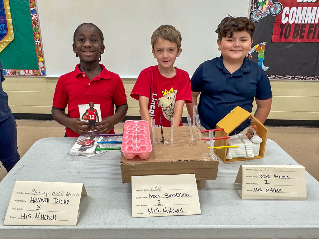 2nd Grade Invention Convention at Lincoln Elementary Magnet School