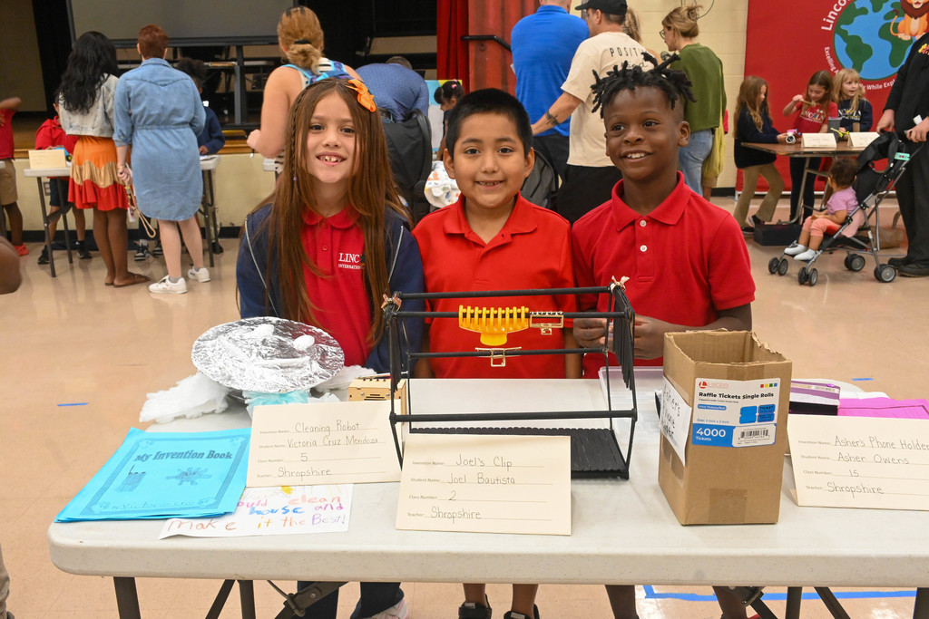 2nd Grade Invention Convention at Lincoln Elementary Magnet School