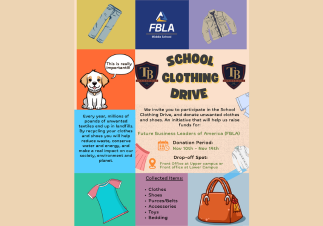 FBLA Clothing Drive