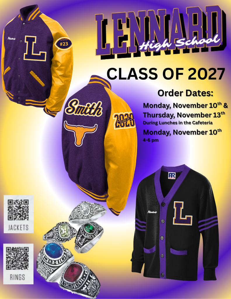 Herff Jones Class of 2026 and 2027 Orders!