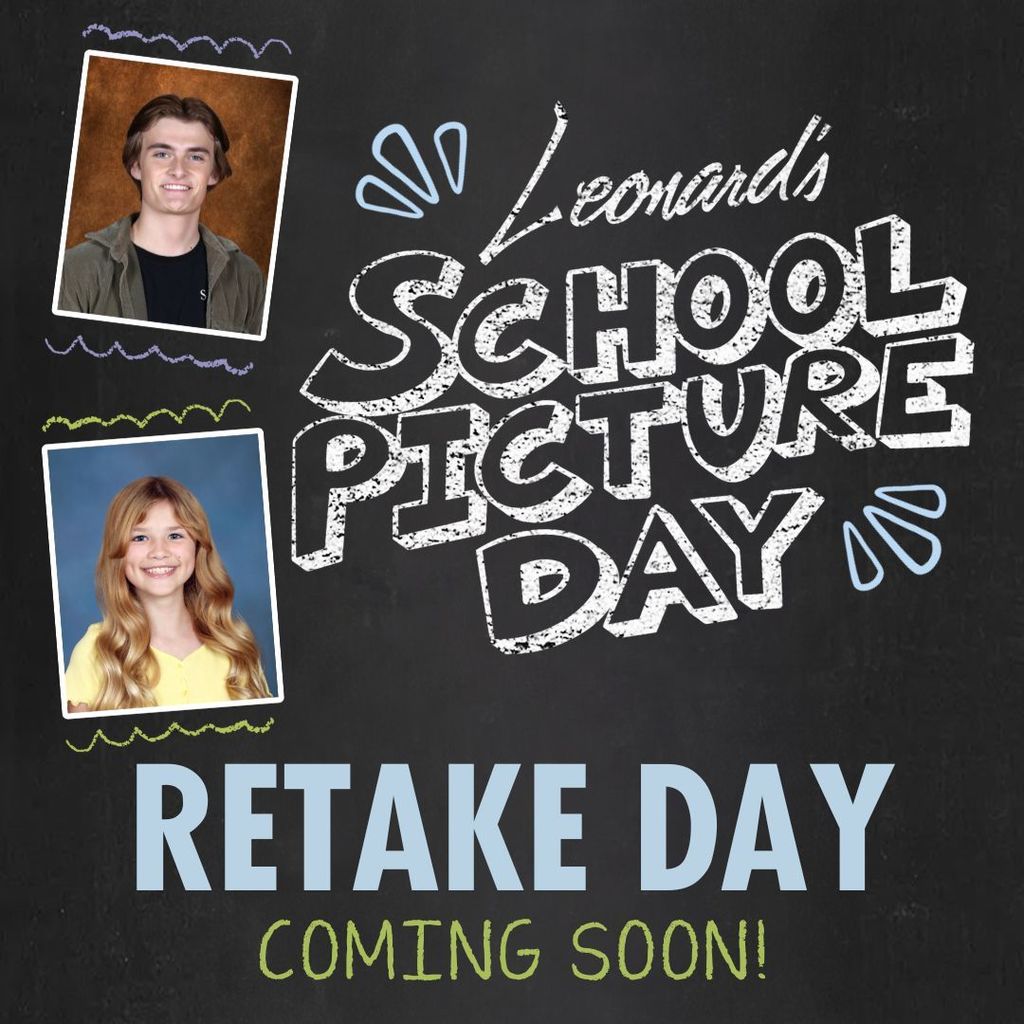 Group Picture Day and Retake Day is coming on Tuesday, November 18, 2025