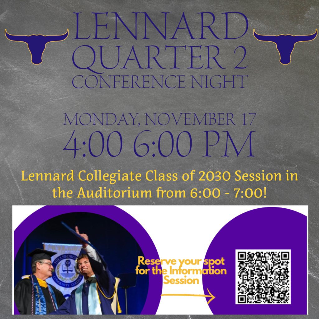 Conference Night is Monday, November 17