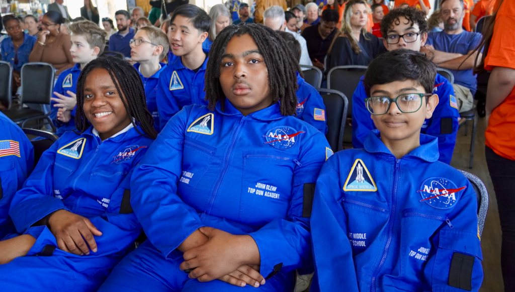 Stewart Middle Magnet School’s John Glenn Top Gun Academy