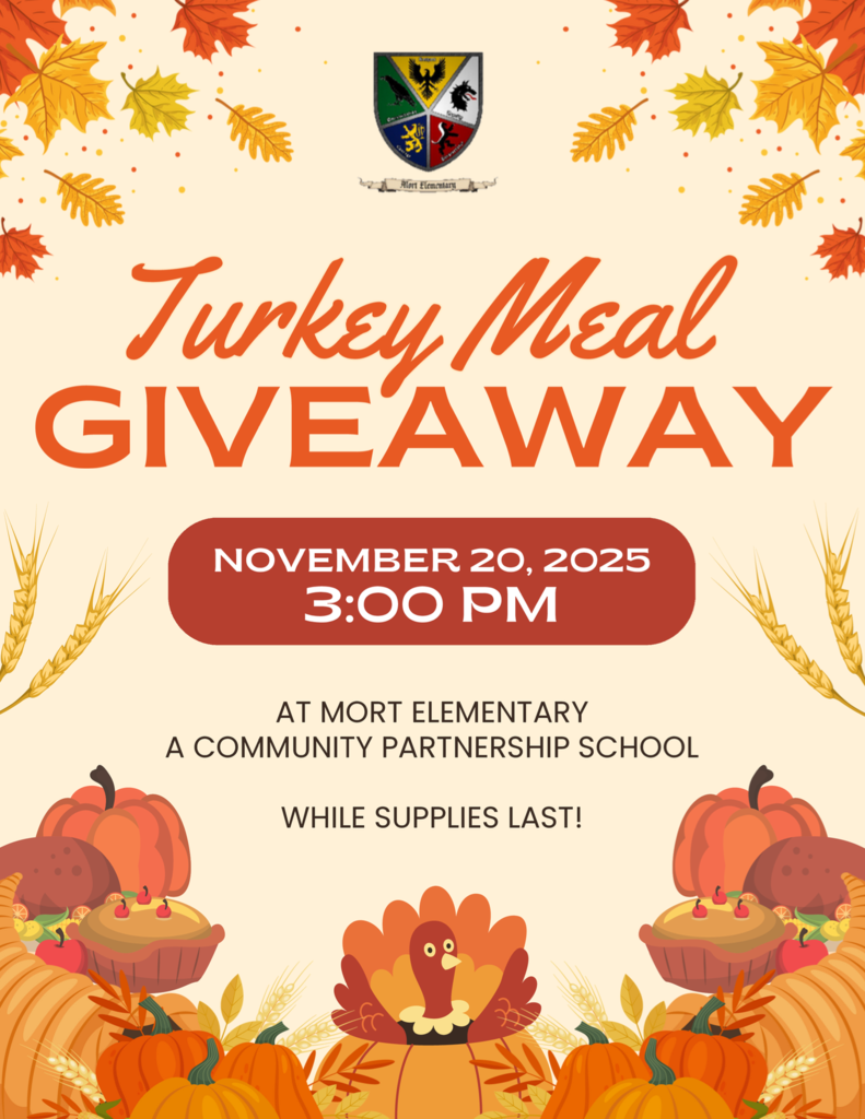 Turkey Meal Giveaway - Thursday November 20th - starting at 3pm while supplies last