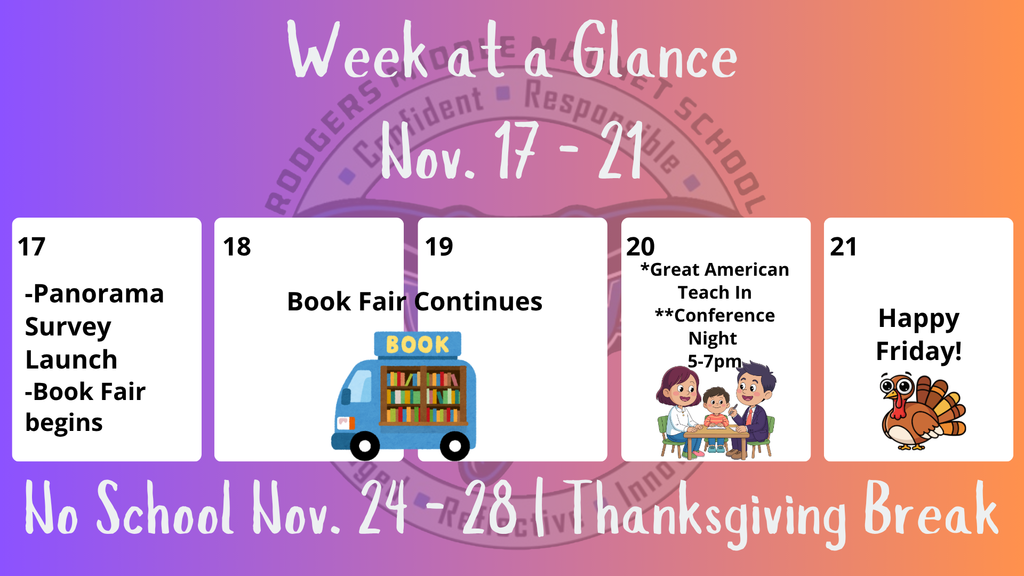 Week at a glance