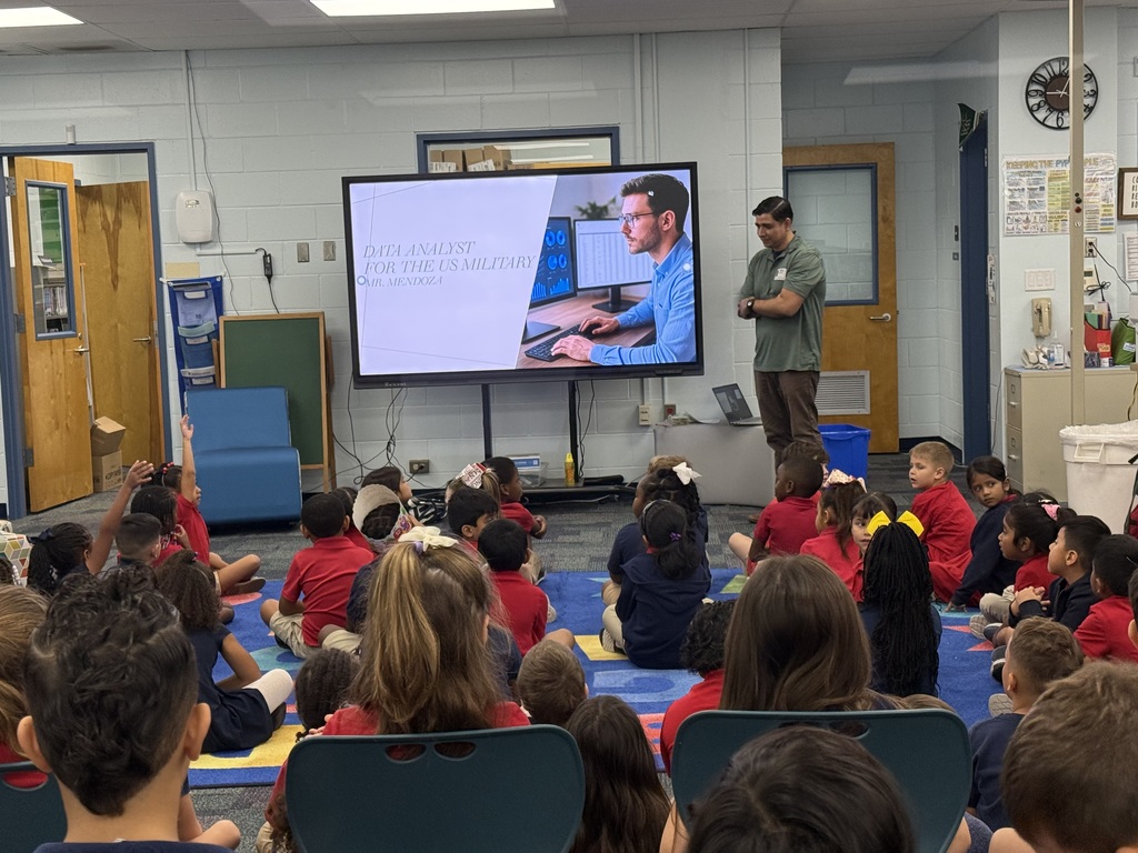 Students at presentation