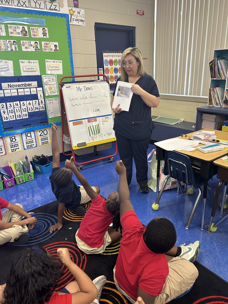 Students at presentation