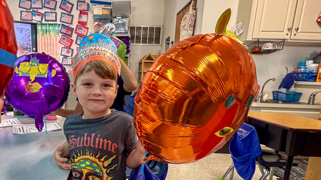Balloon Showcase at Lincoln Elementary Magnet School