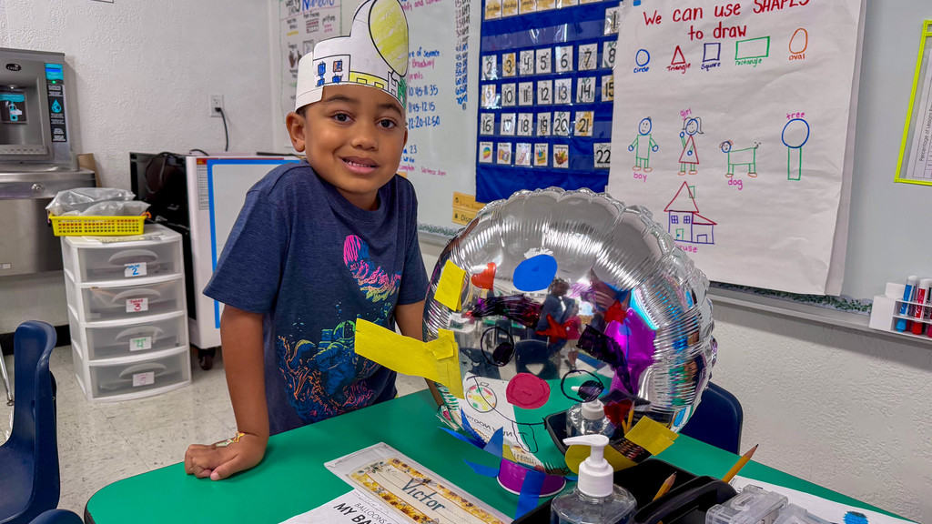 Balloon Showcase at Lincoln Elementary Magnet School