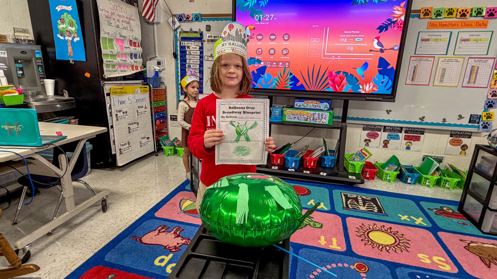 Balloon Showcase at Lincoln Elementary Magnet School