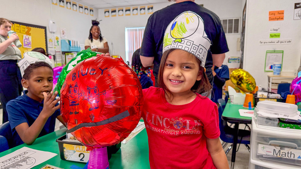 Balloon Showcase at Lincoln Elementary Magnet School