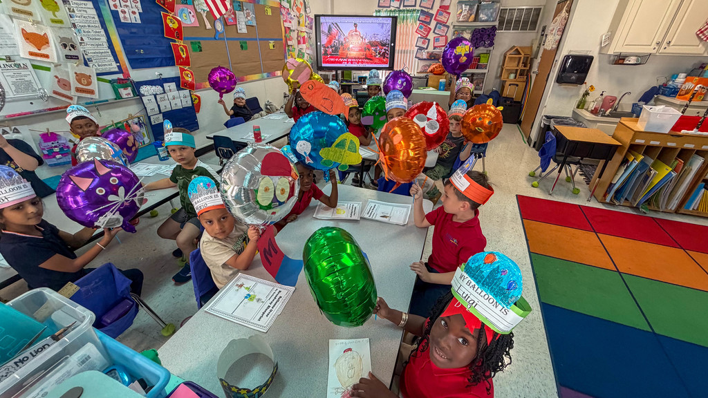 Balloon Showcase at Lincoln Elementary Magnet School