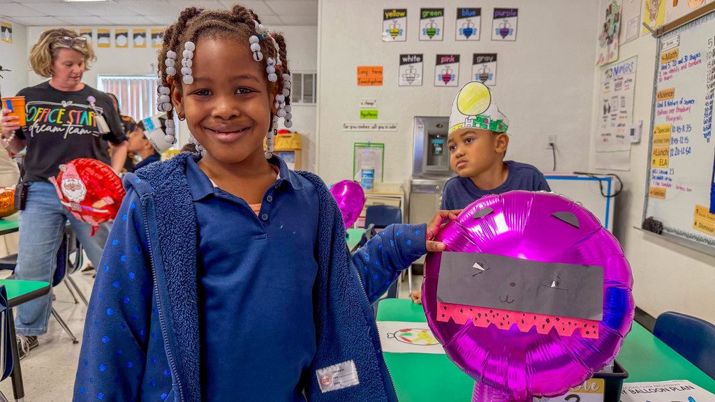 Balloon Showcase at Lincoln Elementary Magnet School