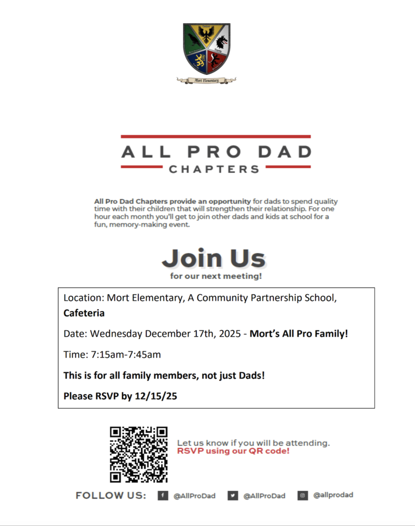 All Pro Family Meeting - December Flyer