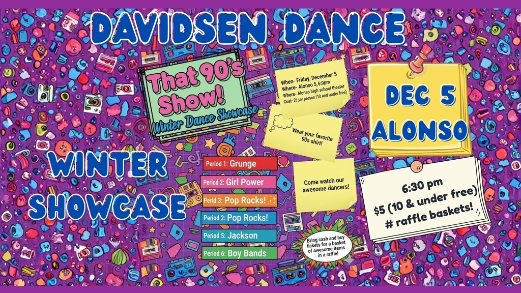Davidsen Dance Winter Showcase Dec 5, 2025