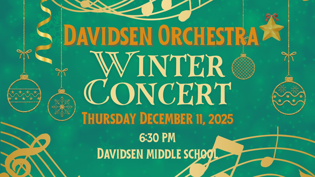 Davidsen Orchestra Winter Concert Dec 11