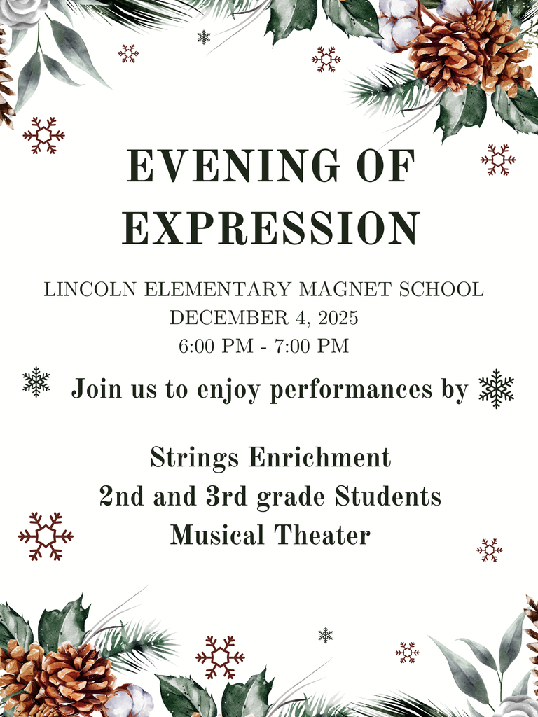 Evening of Expression December 4th