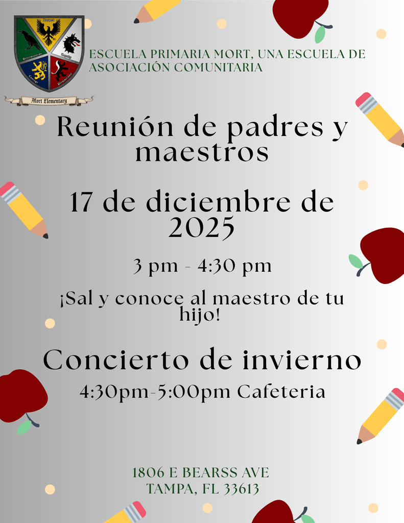 Conference Night - December 17th 3pm-4:30pm and then Winter Concert 4:30pm-5pm