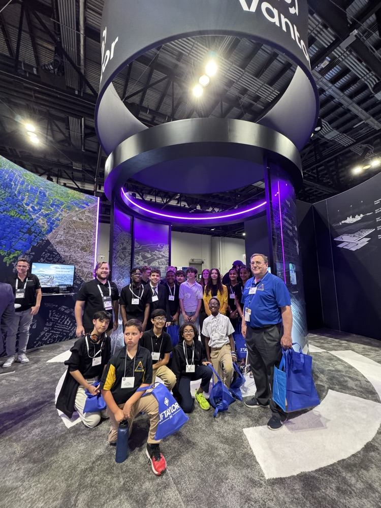 Stewart Middle School students at I/ITSEC 2025