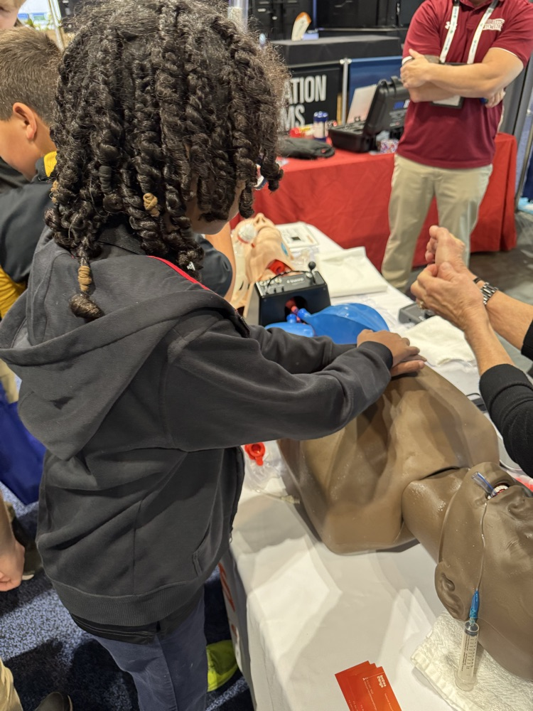 Stewart Middle School students at I/ITSEC 2025