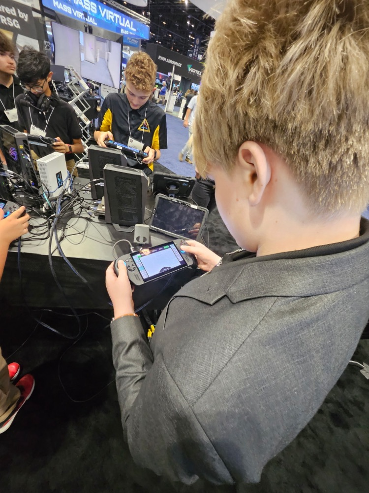 Stewart Middle School students at I/ITSEC 2025