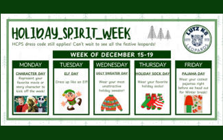 Holiday Spirit Week Image