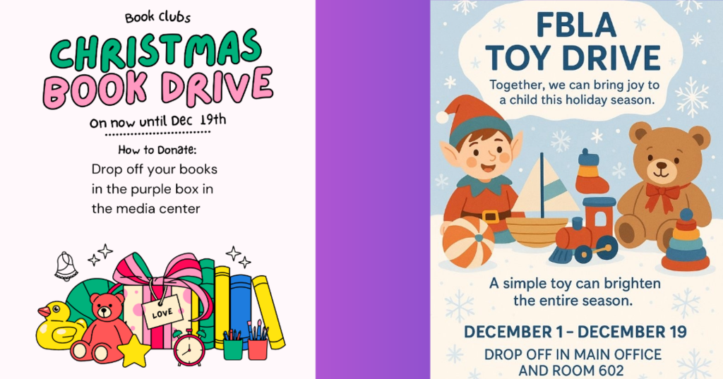 Toy Drive and Book Drive Information