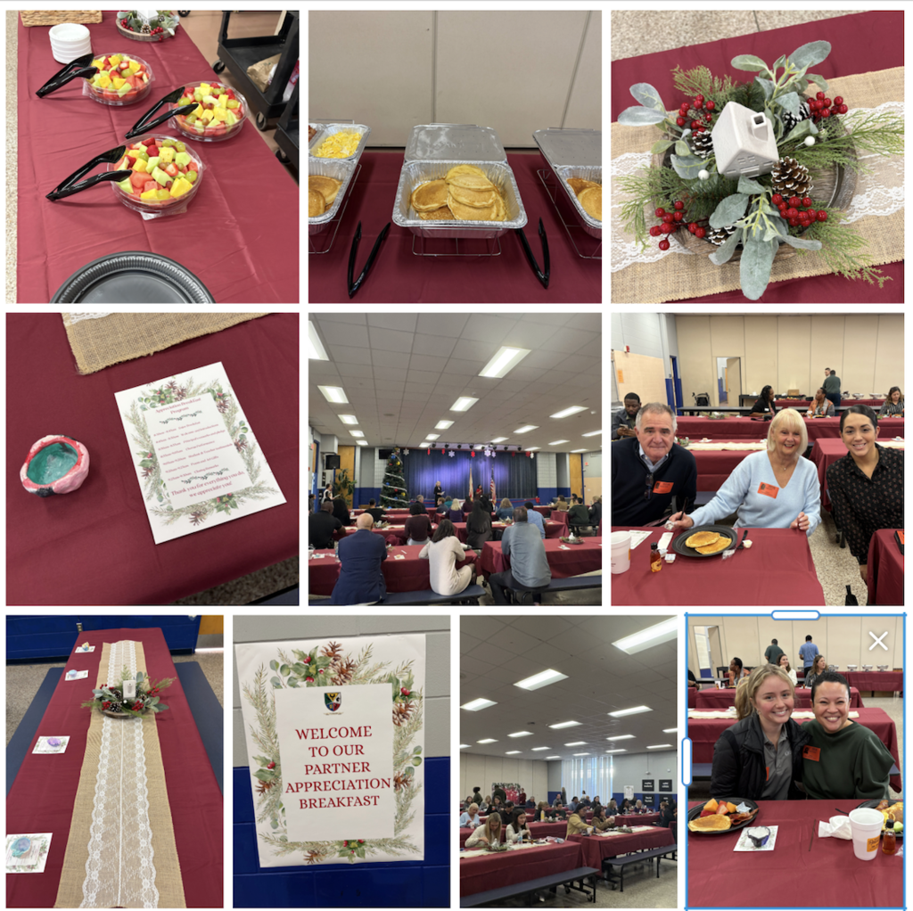 Partner Breakfast  December 12th photos