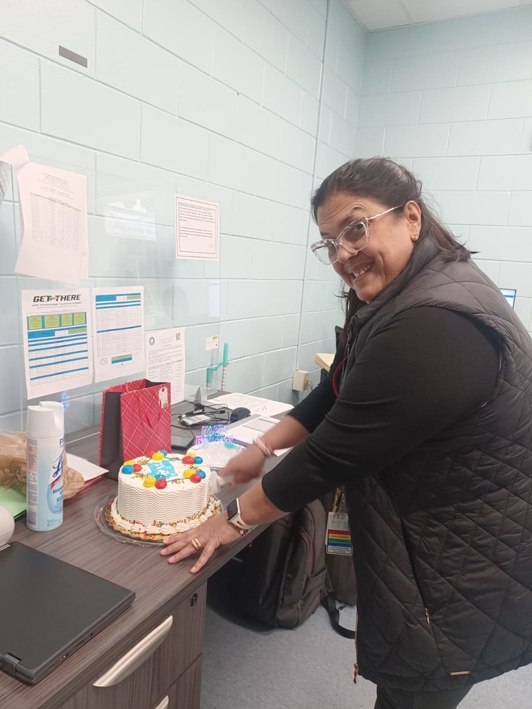 Ms. Prado's birthday celebration.