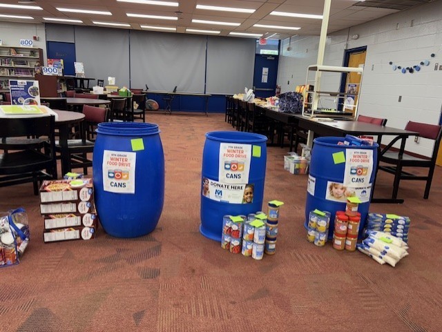 NJHS Winter Food Drive 2025