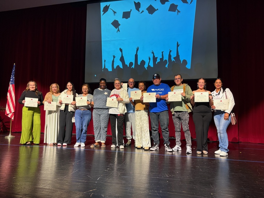 Students with certificates