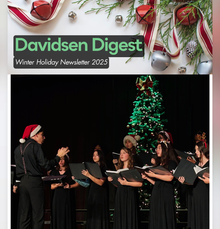 Davidsen Digest Holiday Newsletter 2025
