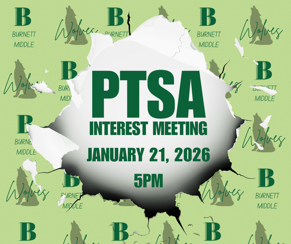 PTSA interest meeting January 21, 2026 5pm