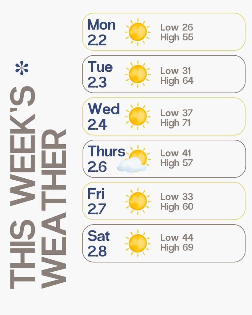 weekly weather