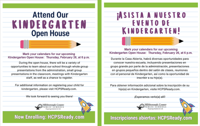 Kindergarten Open House Image