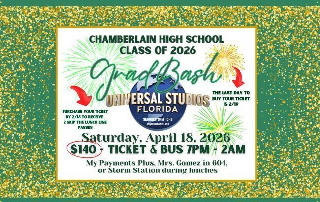 Grad Bash Tickets for Seniors