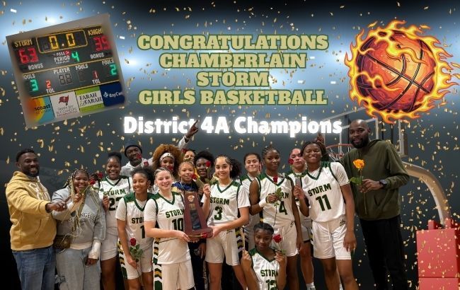 Photo of the girls basketball team