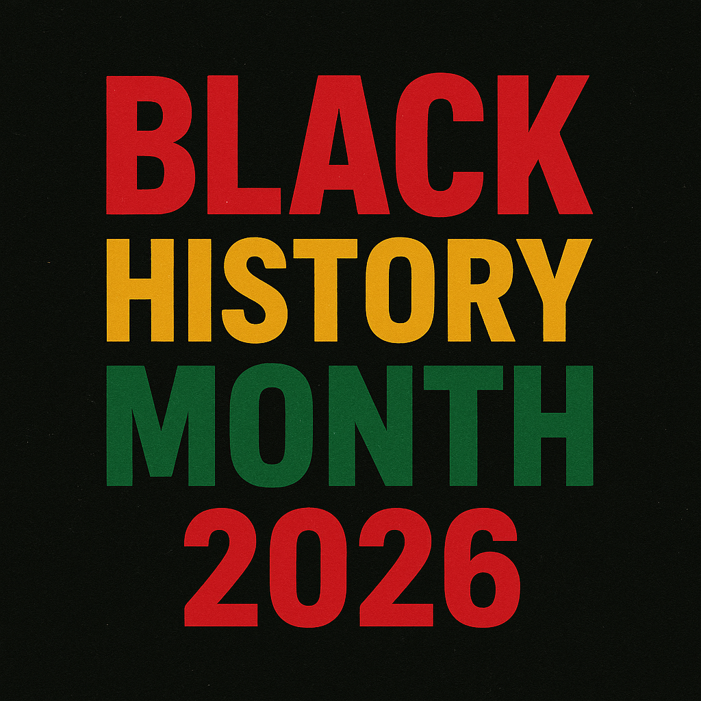 Black history month graphic