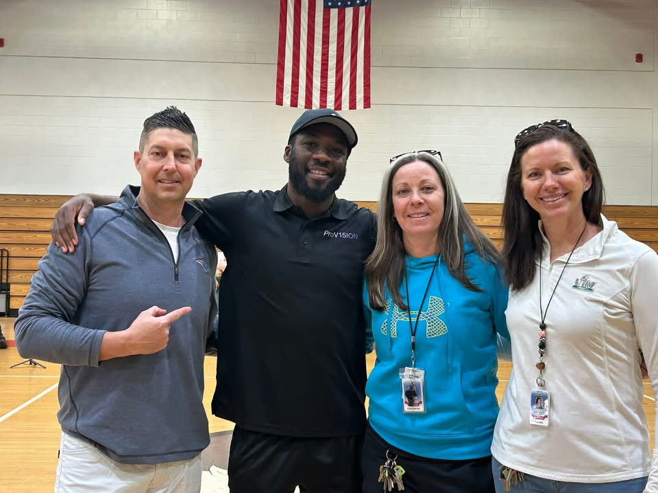 Liberty celebrates former eagle NFL player Nelson Agholor