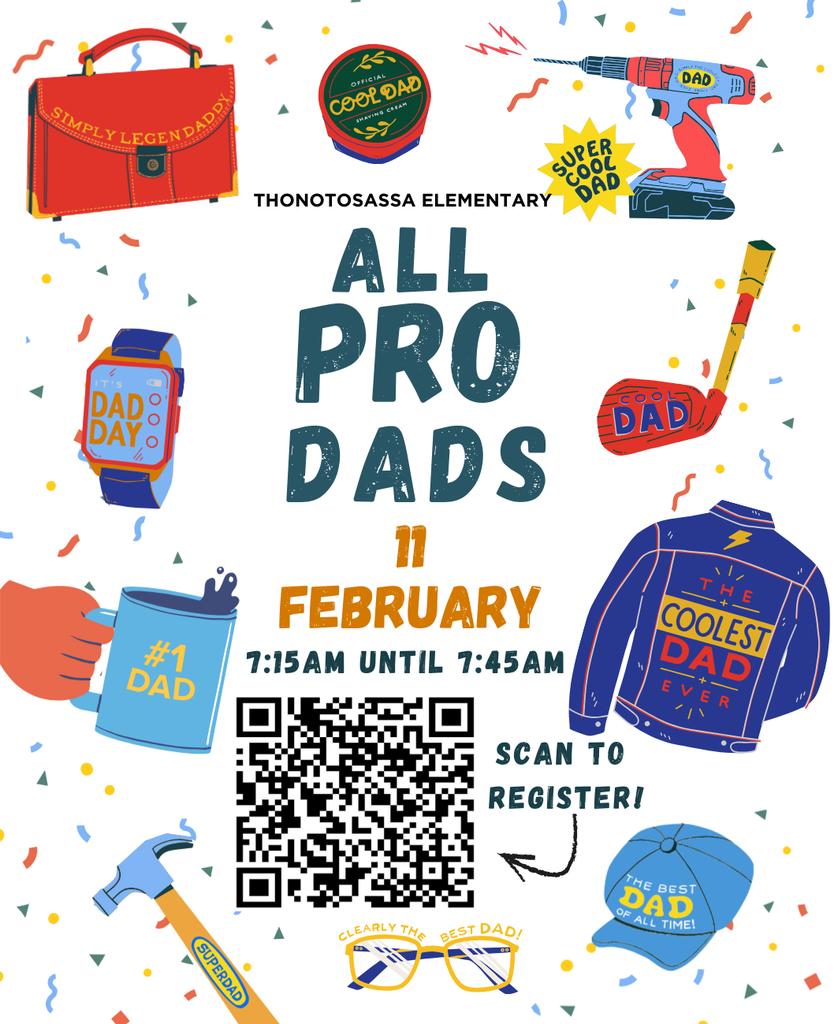 All Pro Dad flyer has words that say you're the best dad, coolest dad jacket