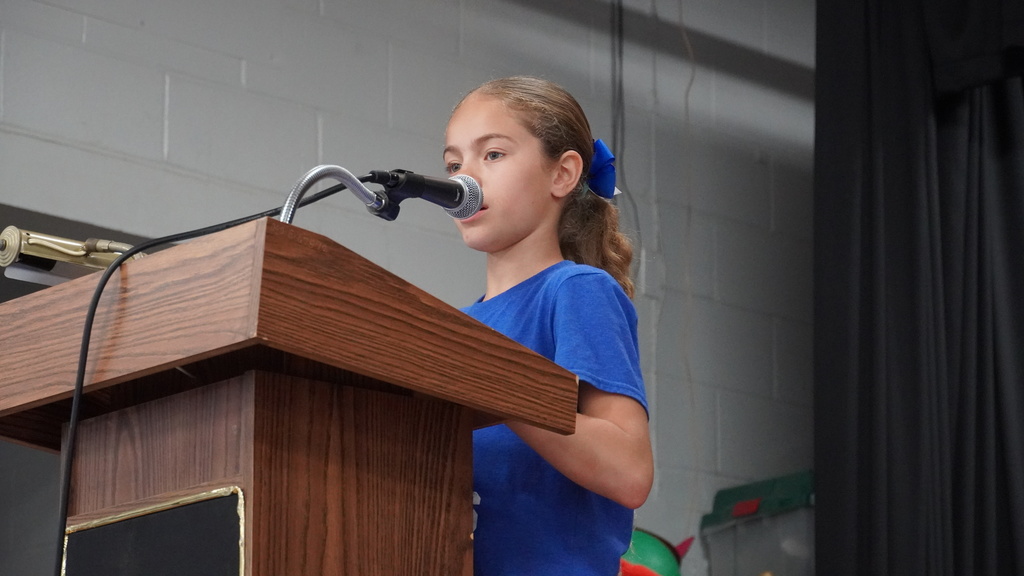 Citrus Park Elementary 4-H Speech Contest