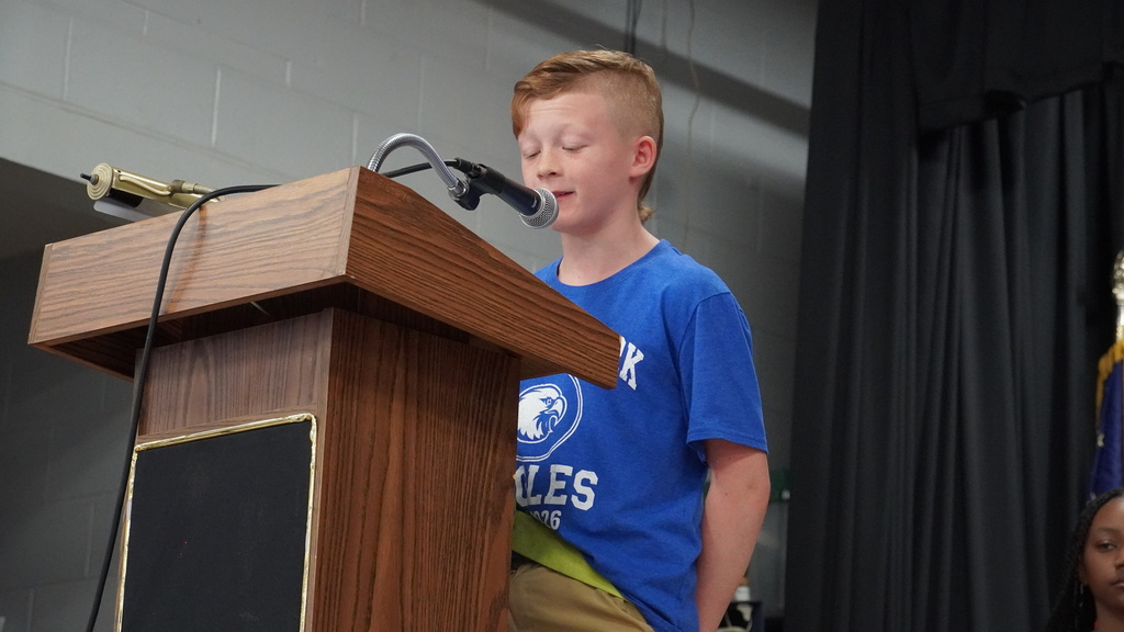 Citrus Park Elementary 4-H Speech Contest
