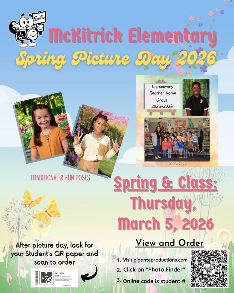 Spring Picture Announcement