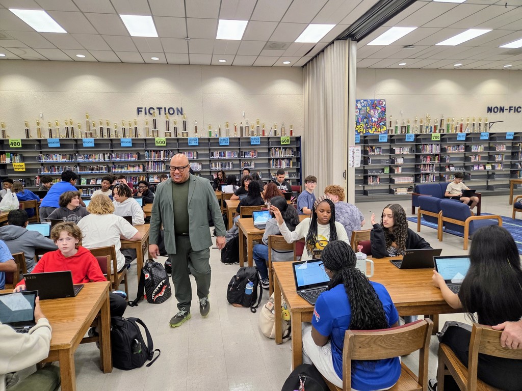 Students asking questions