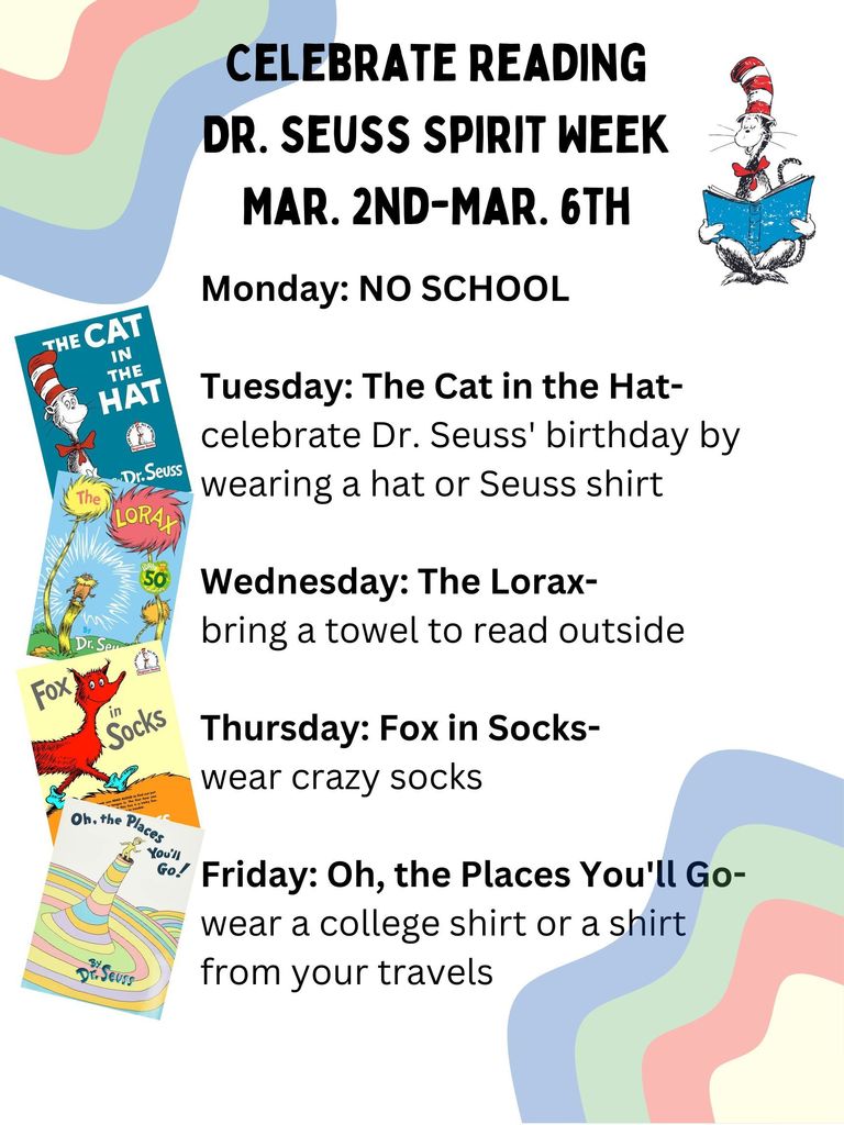 Dr. Seuss Spirit Week